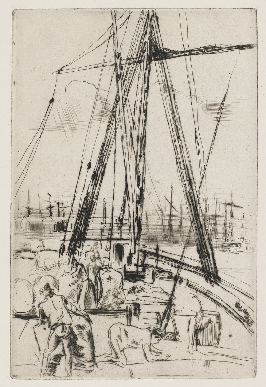 Frete em Liverpool de James Abbott McNeill Whistler