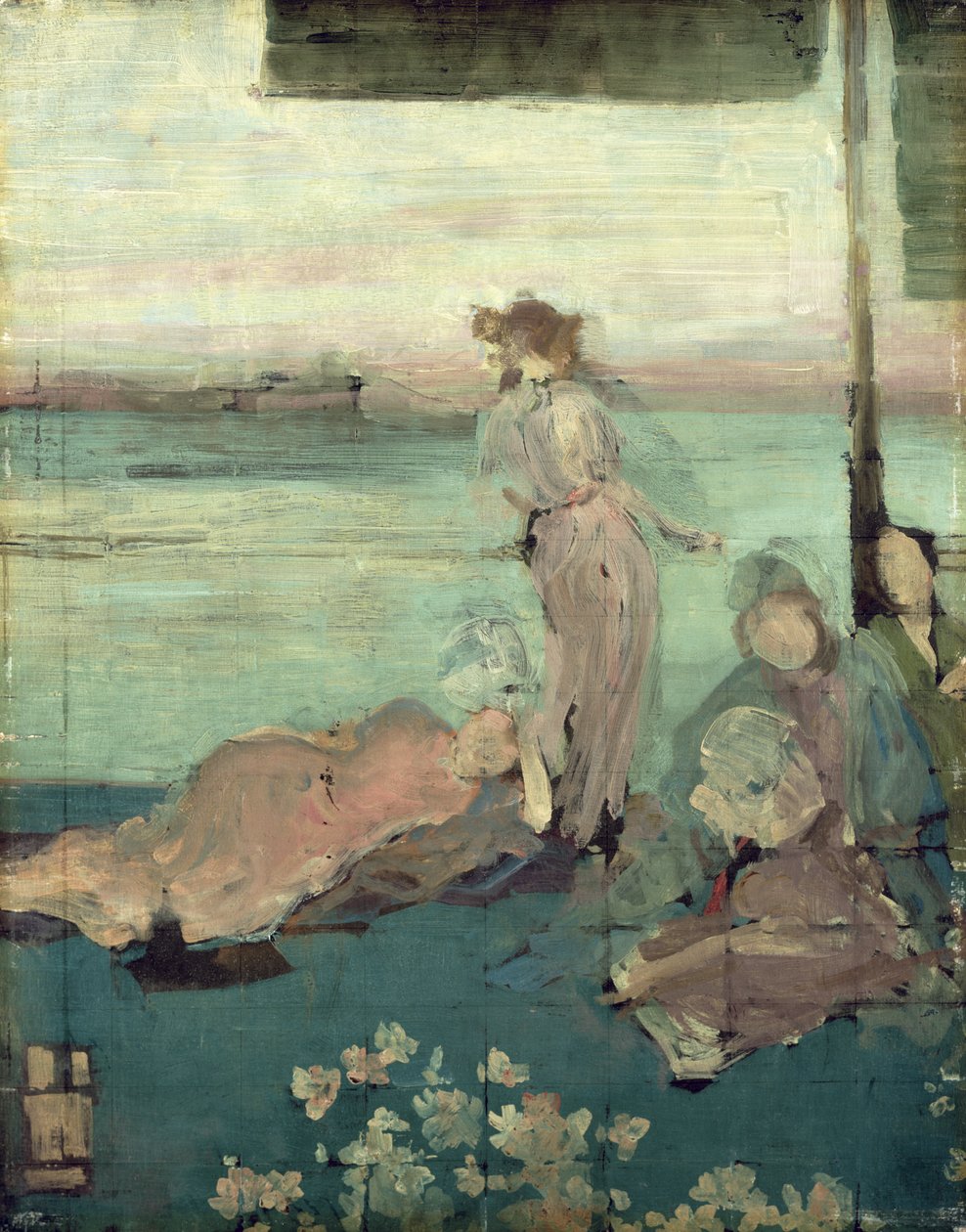 Esboço para a varanda de James Abbott McNeill Whistler