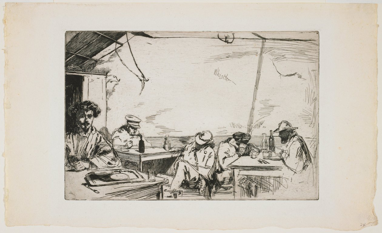 Sopa por três soldos de James Abbott McNeill Whistler