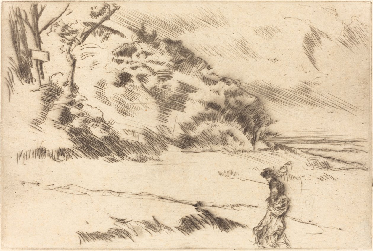 Speke Shore, c. 1875. de James Abbott McNeill Whistler