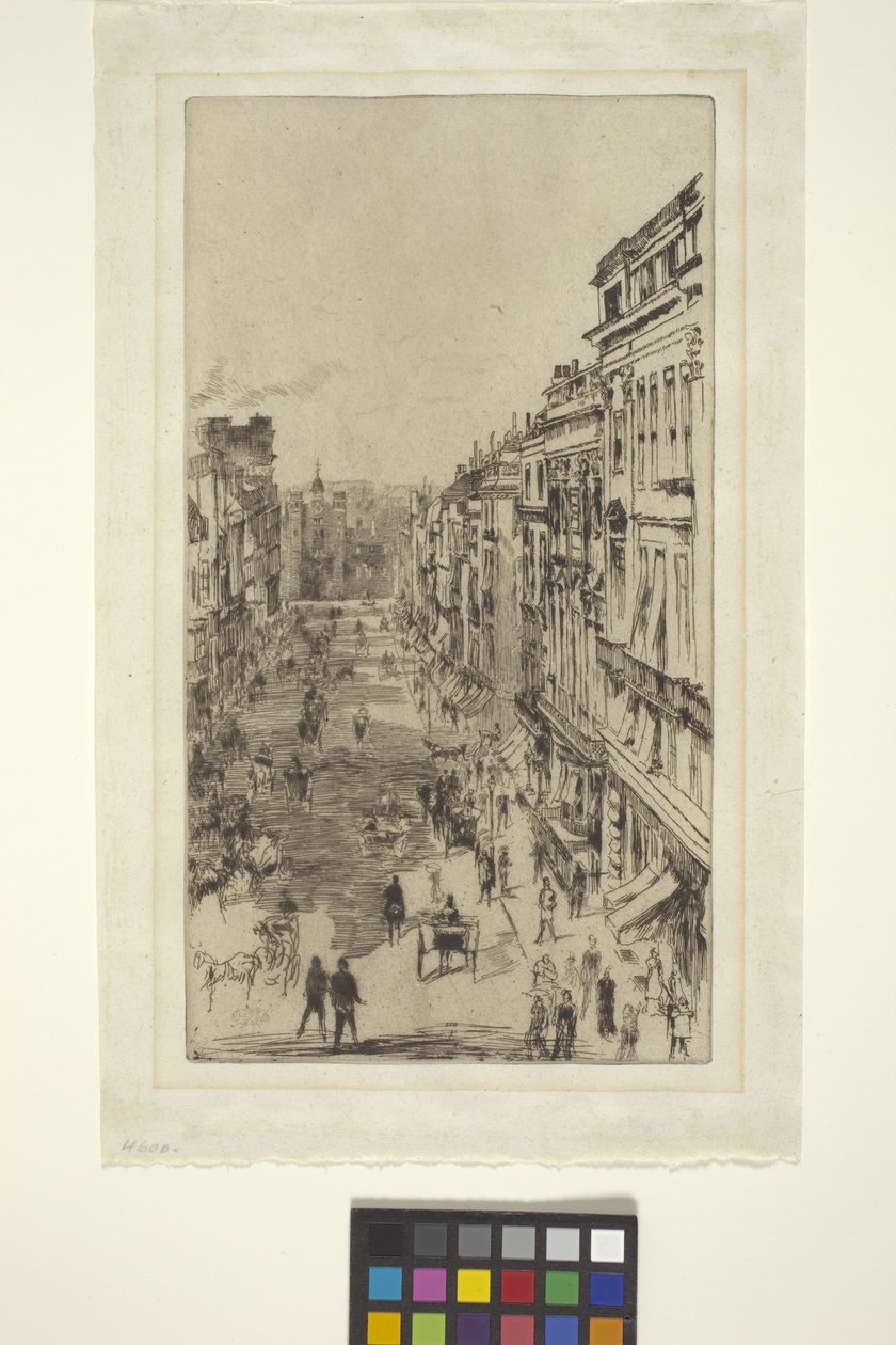 St. James Street (gravura) de James Abbott McNeill Whistler