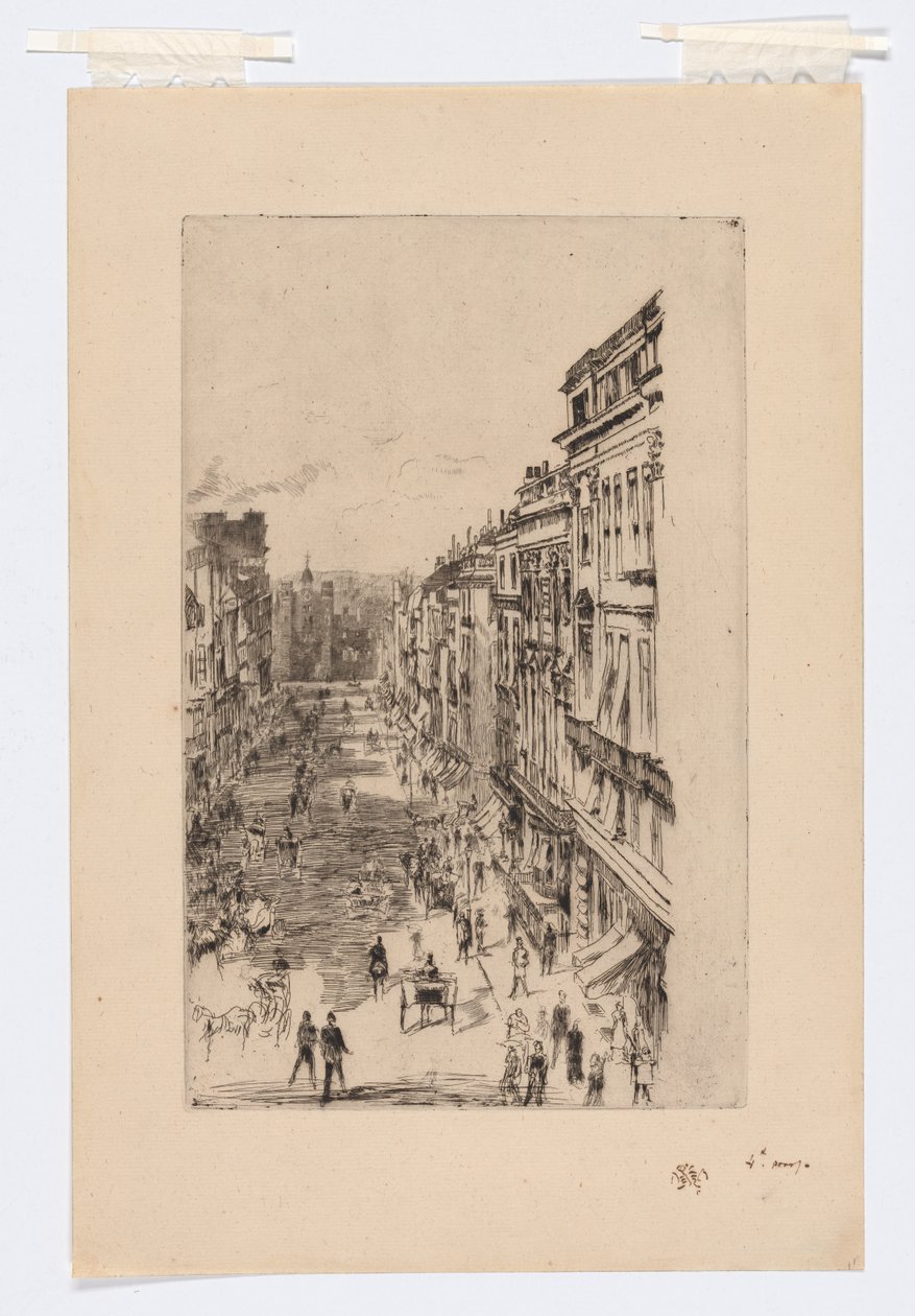 Rua St. James de James Abbott McNeill Whistler