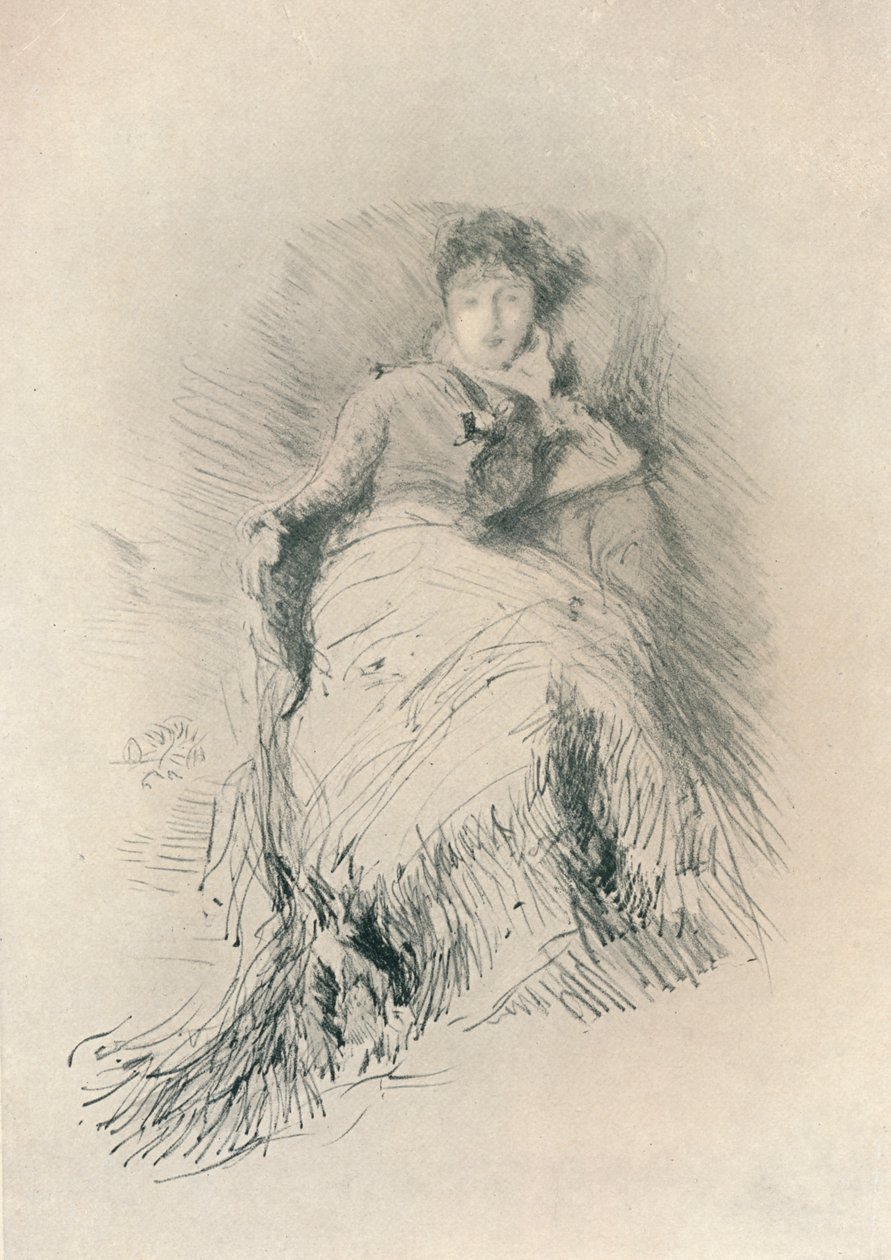 Estudo, 1878, 1904 de James Abbott McNeill Whistler