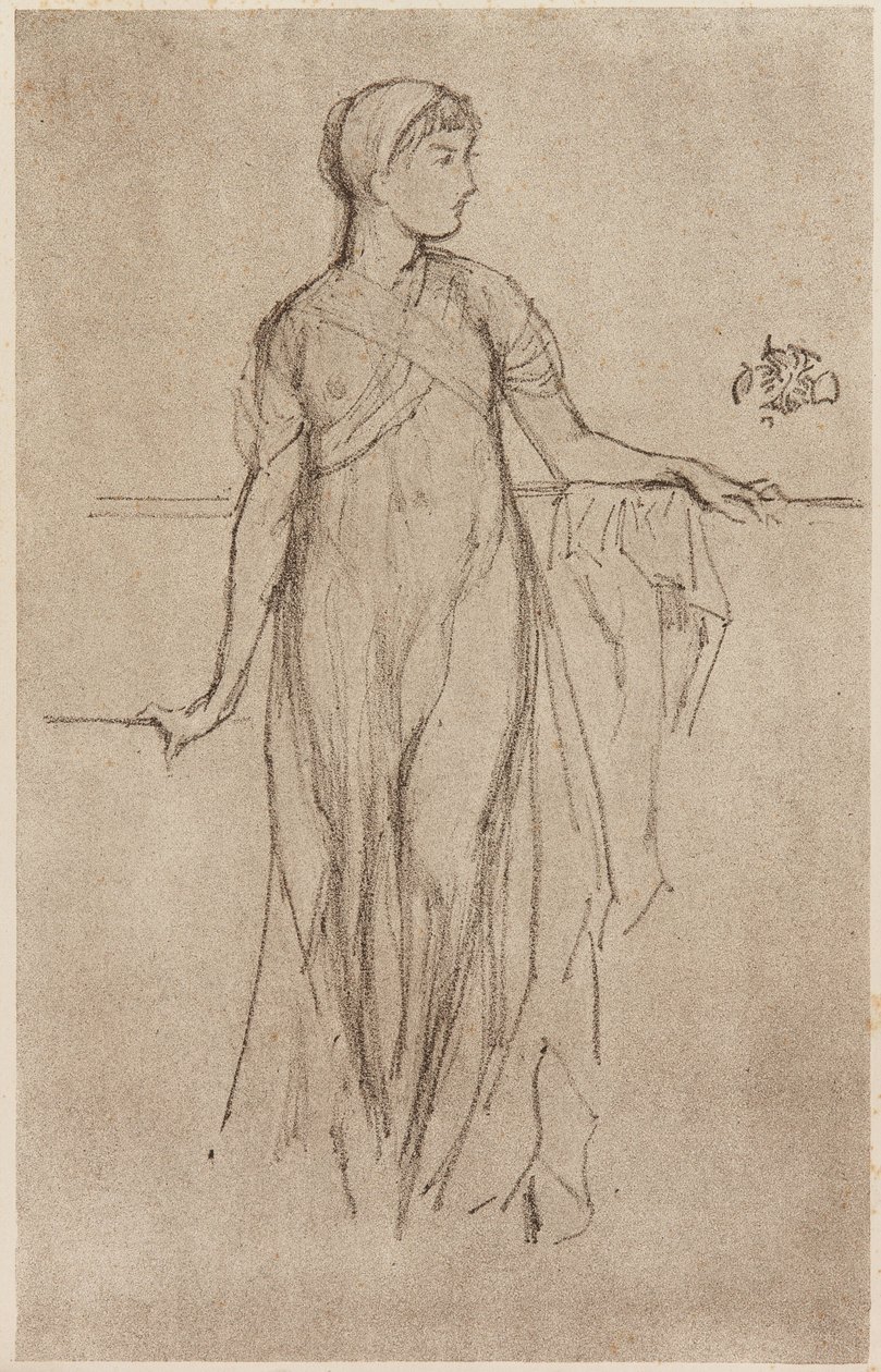 Estudo, 1879. de James Abbott McNeill Whistler