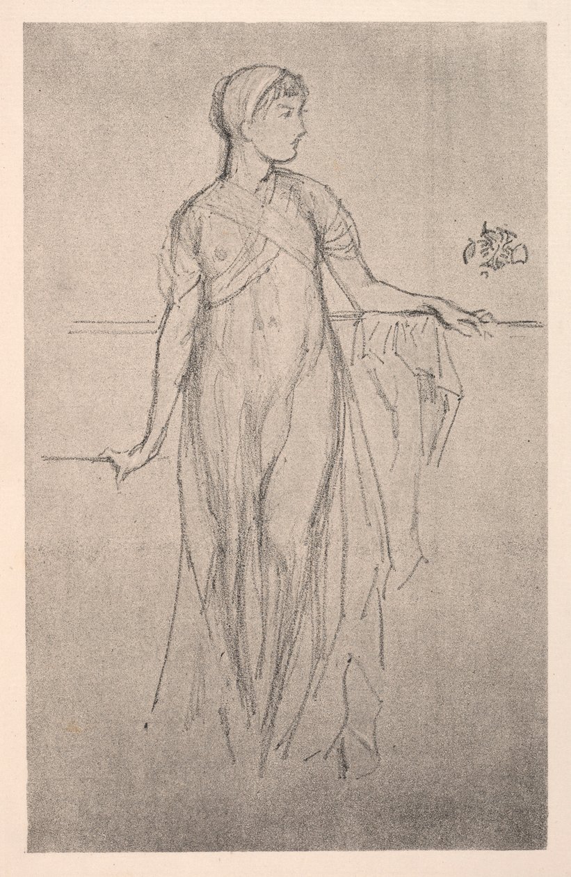 Estudo, 1879. de James Abbott McNeill Whistler