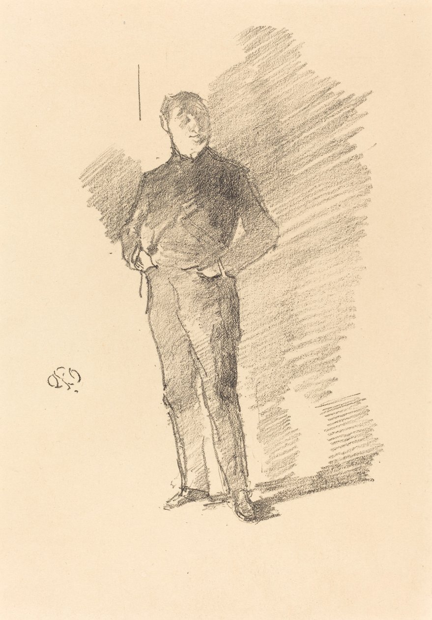 Estudo nº 2: Sr. Thomas Way, 1896. de James Abbott McNeill Whistler