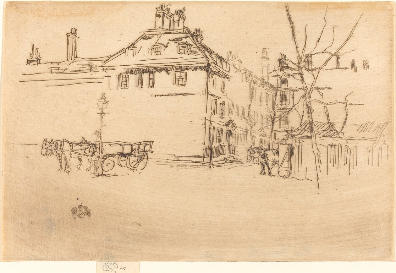 Templo, c. 18801881. de James Abbott McNeill Whistler
