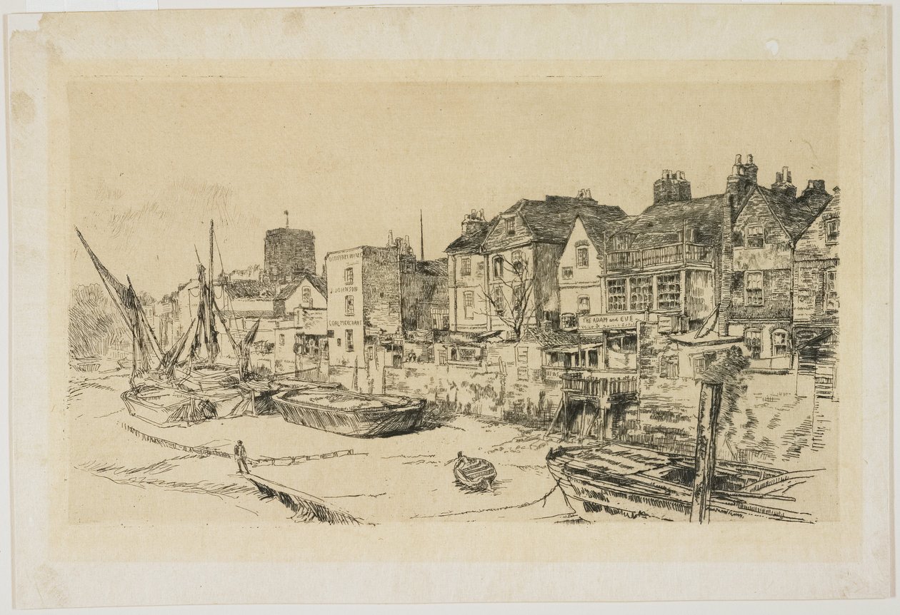 O Adão e Eva, a velha Chelsea de James Abbott McNeill Whistler