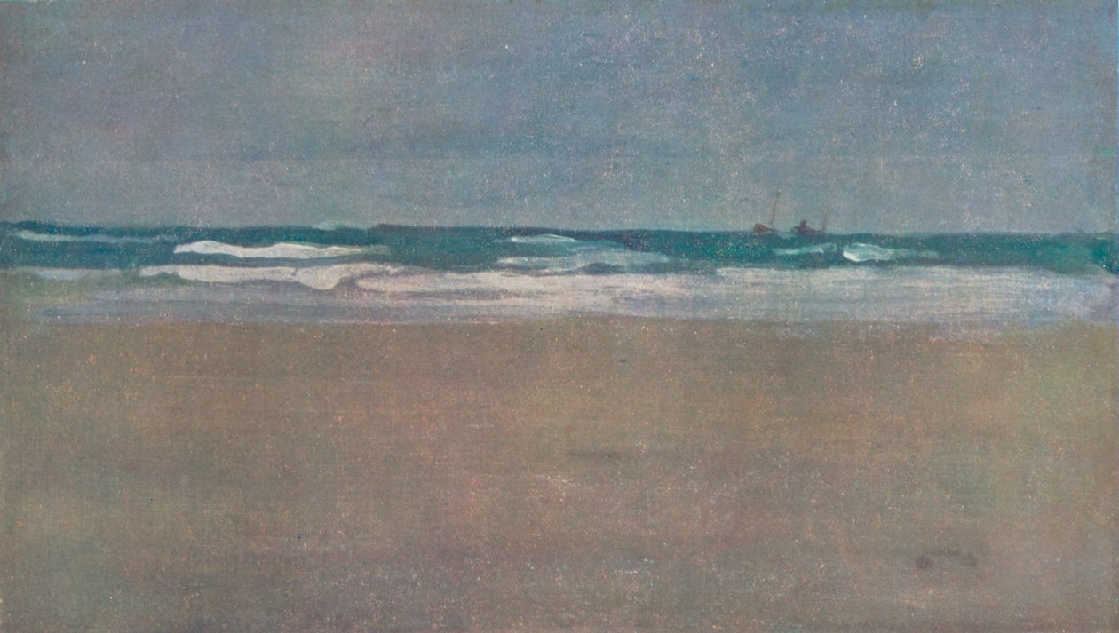 O Mar Bravo, 1884, 1904 de James Abbott McNeill Whistler