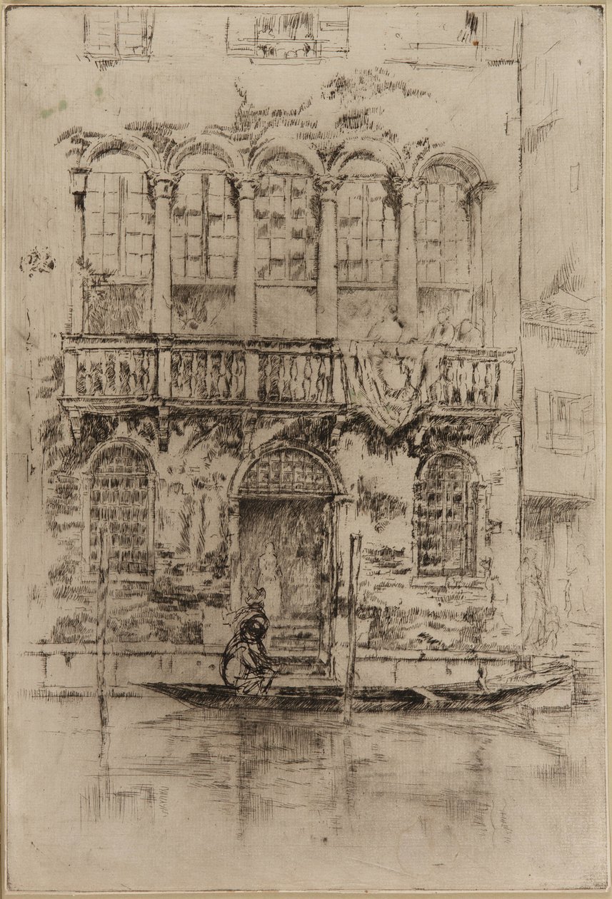 O Balcão, 1879-1880. de James Abbott McNeill Whistler