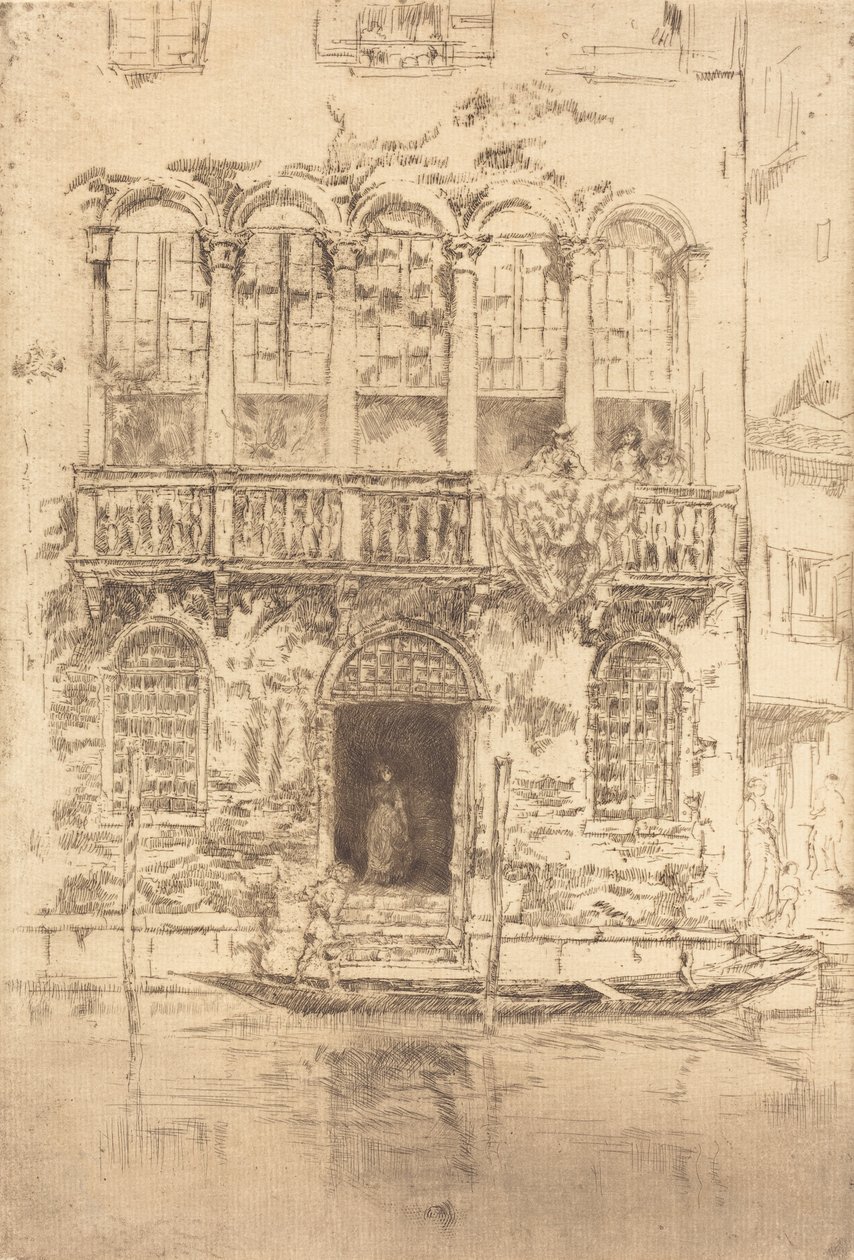 O Balcão, 18791880. de James Abbott McNeill Whistler