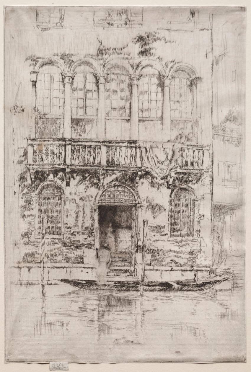 O Balcão, 1886. de James Abbott McNeill Whistler