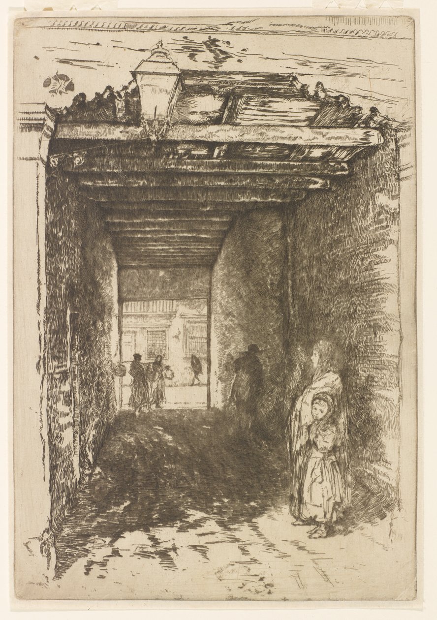 The Beggars, 1879-1880. de James Abbott McNeill Whistler