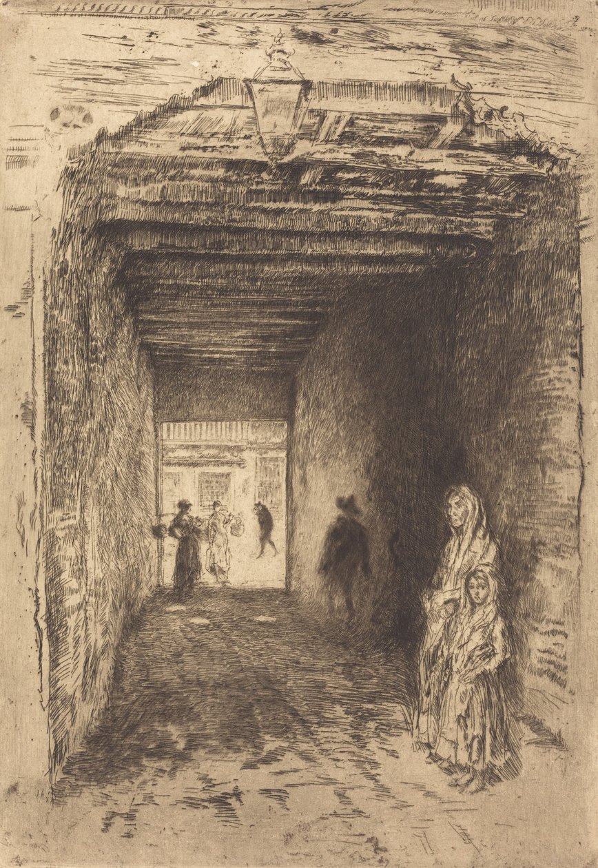 The Beggars, 18791880. de James Abbott McNeill Whistler