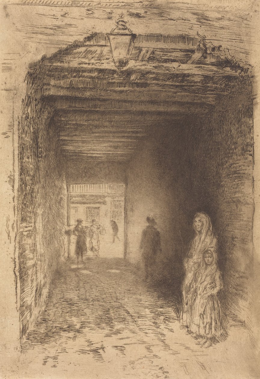 The Beggars, 18791880. de James Abbott McNeill Whistler