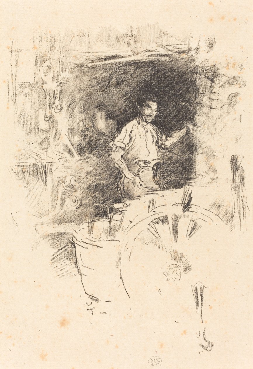 O Ferreiro, 18951896. de James Abbott McNeill Whistler