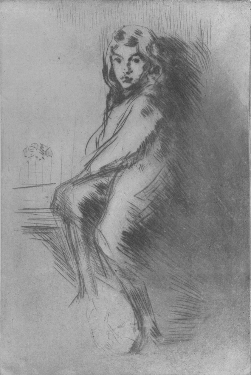 O menino Charlie Hanson, c1876, 1904 de James Abbott McNeill Whistler