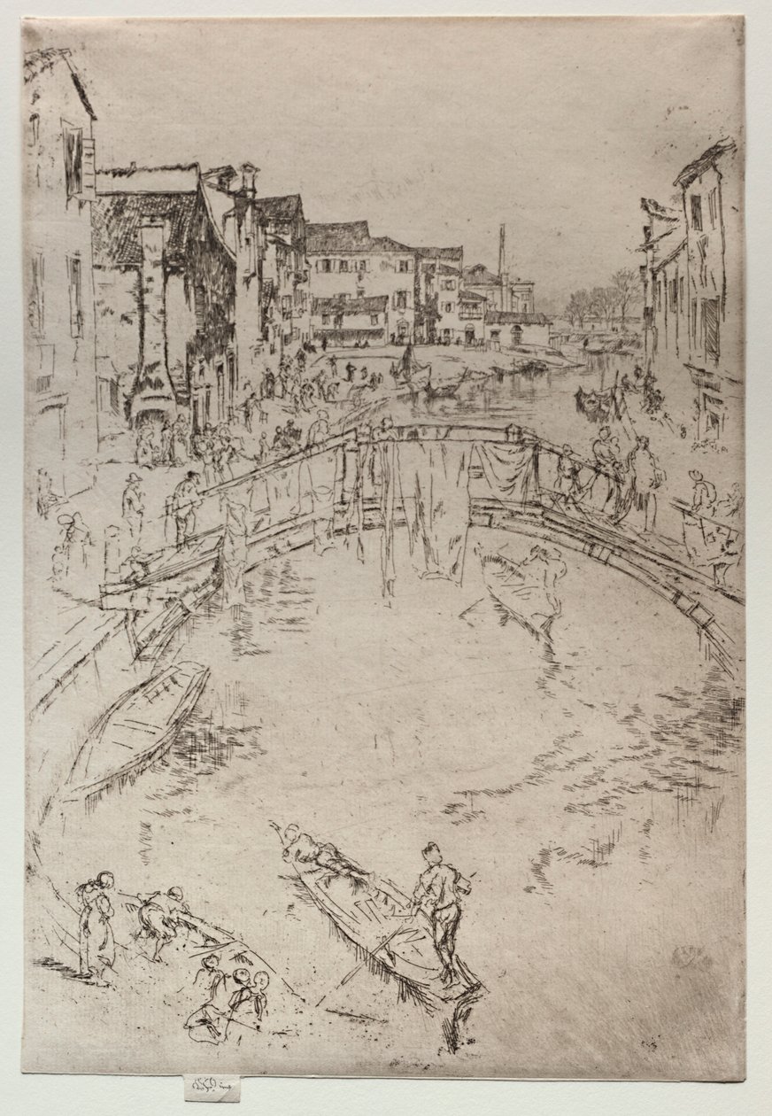 A Ponte. de James Abbott McNeill Whistler