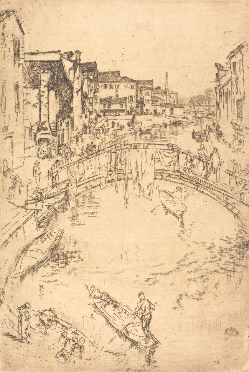A Ponte, 18791880. de James Abbott McNeill Whistler