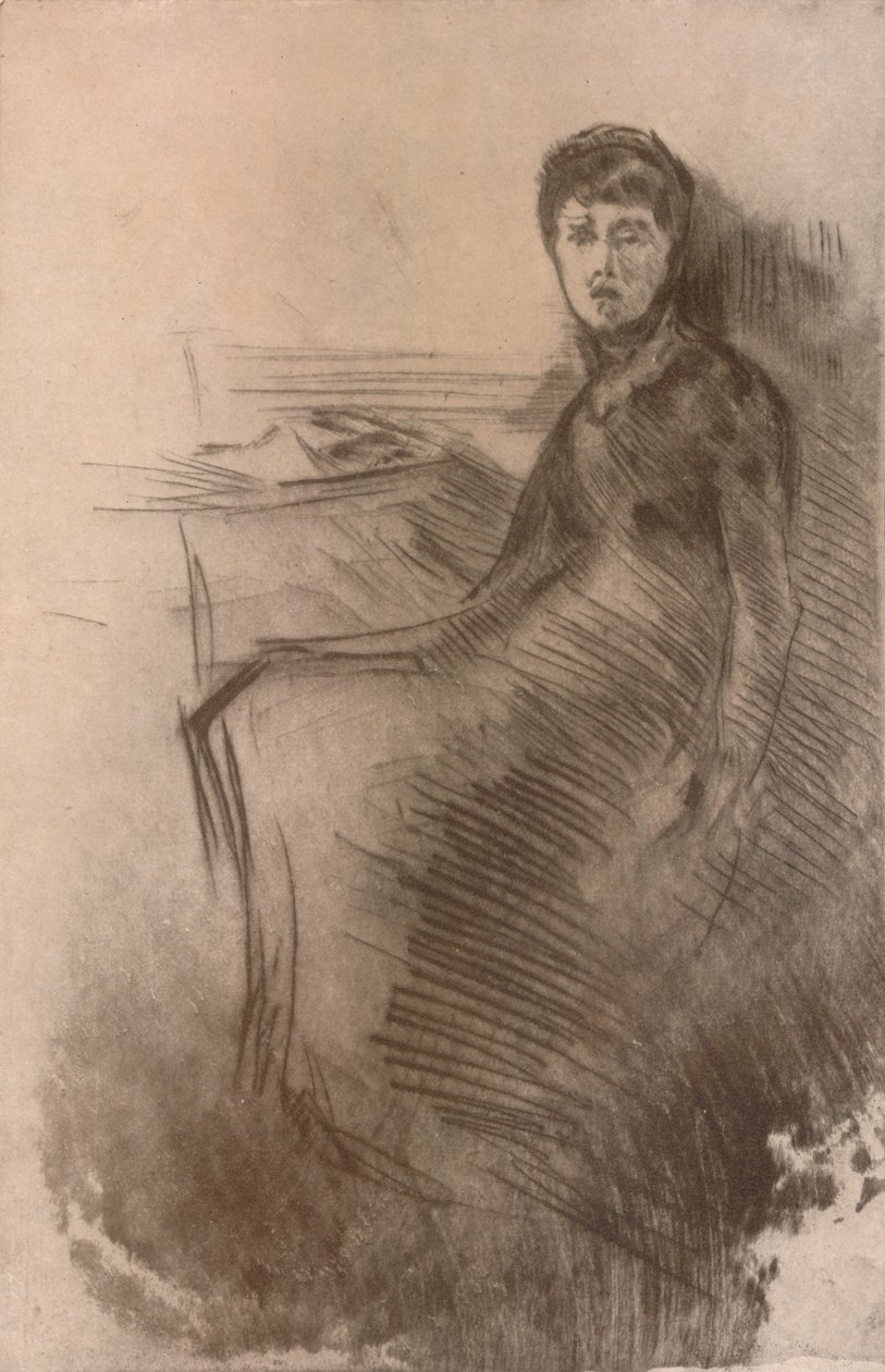 A mesa, c1870, 1904 de James Abbott McNeill Whistler