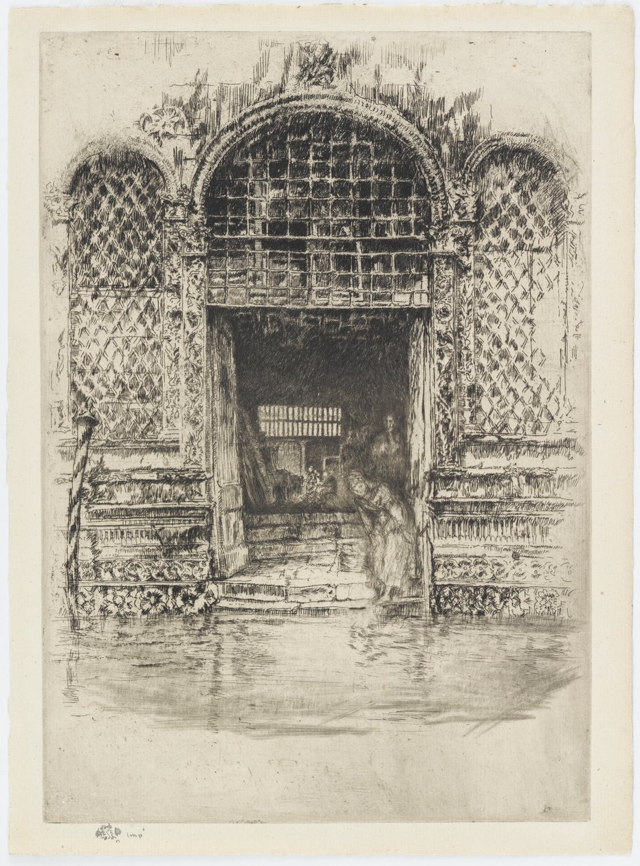 The Doorway, 1879-1880. de James Abbott McNeill Whistler