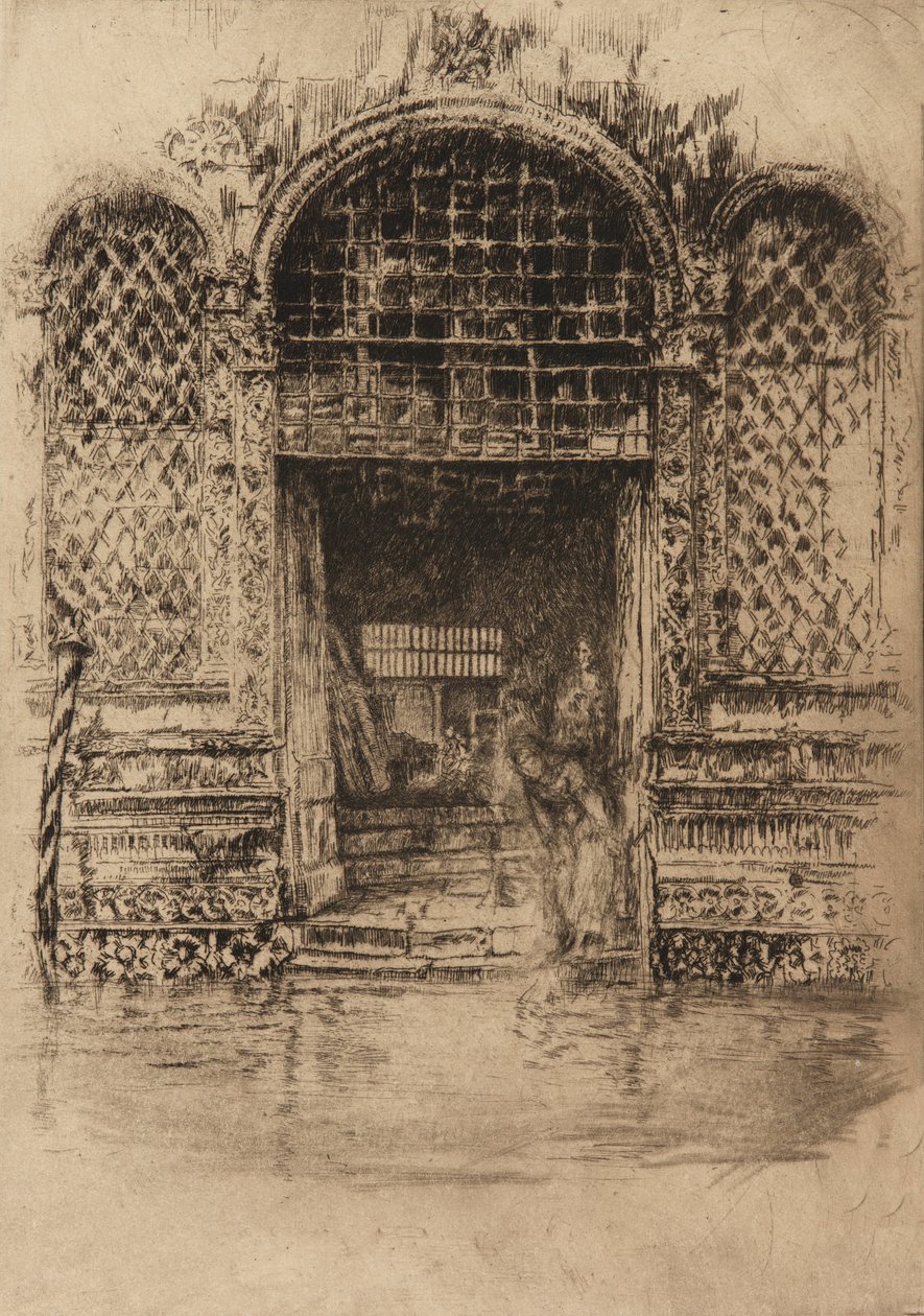 The Doorway, 1879-1880. de James Abbott McNeill Whistler