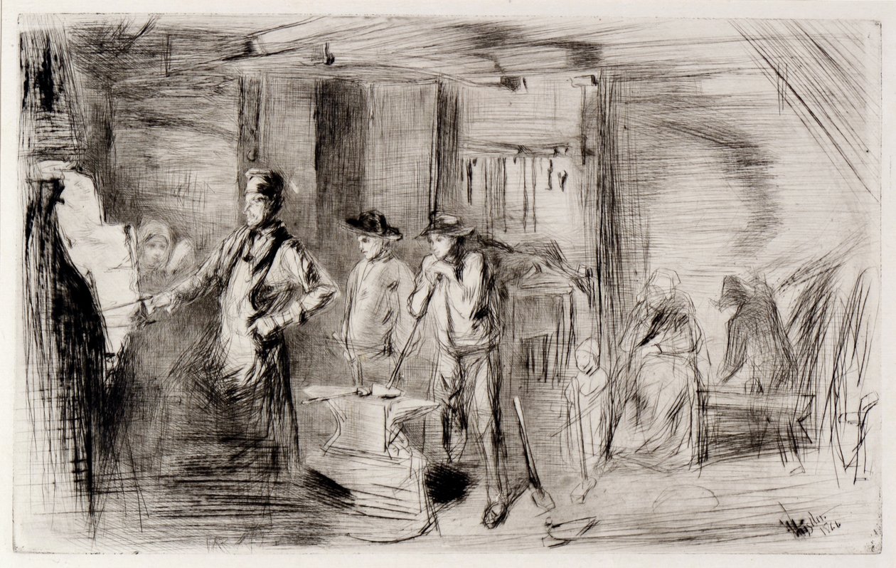 A forja de James Abbott McNeill Whistler