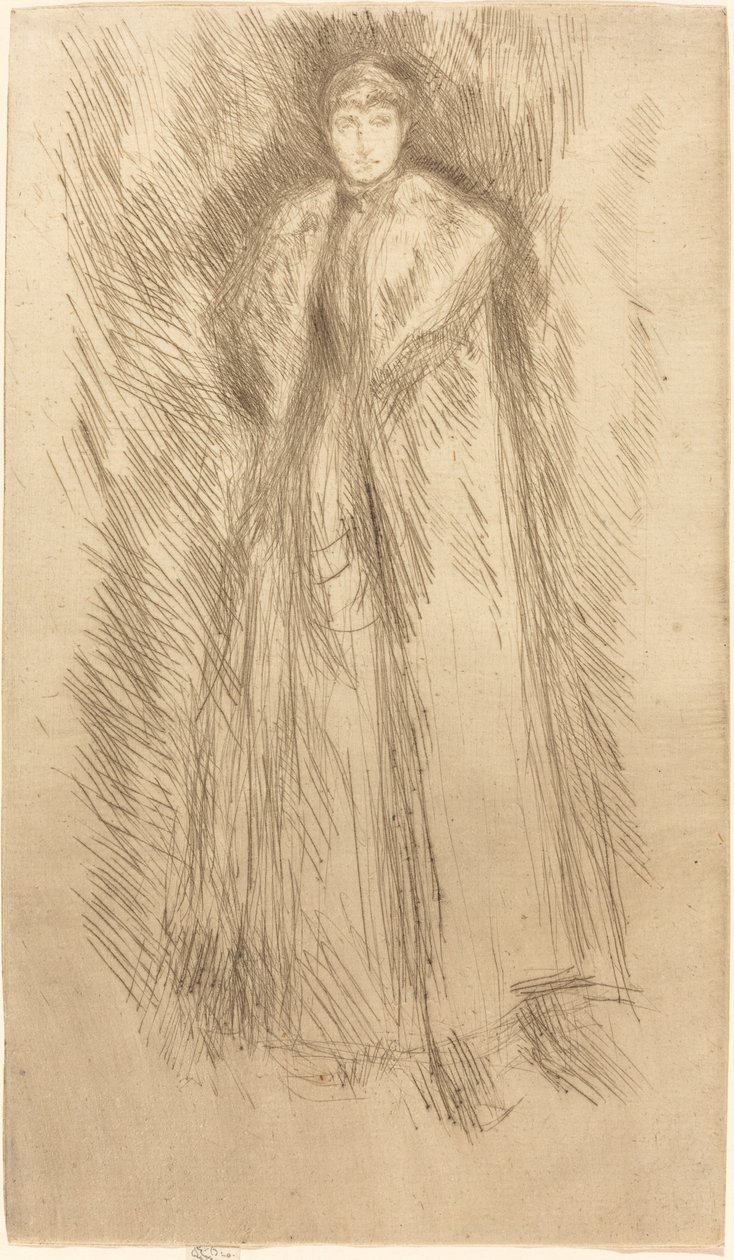 O Manto de Pele. de James Abbott McNeill Whistler