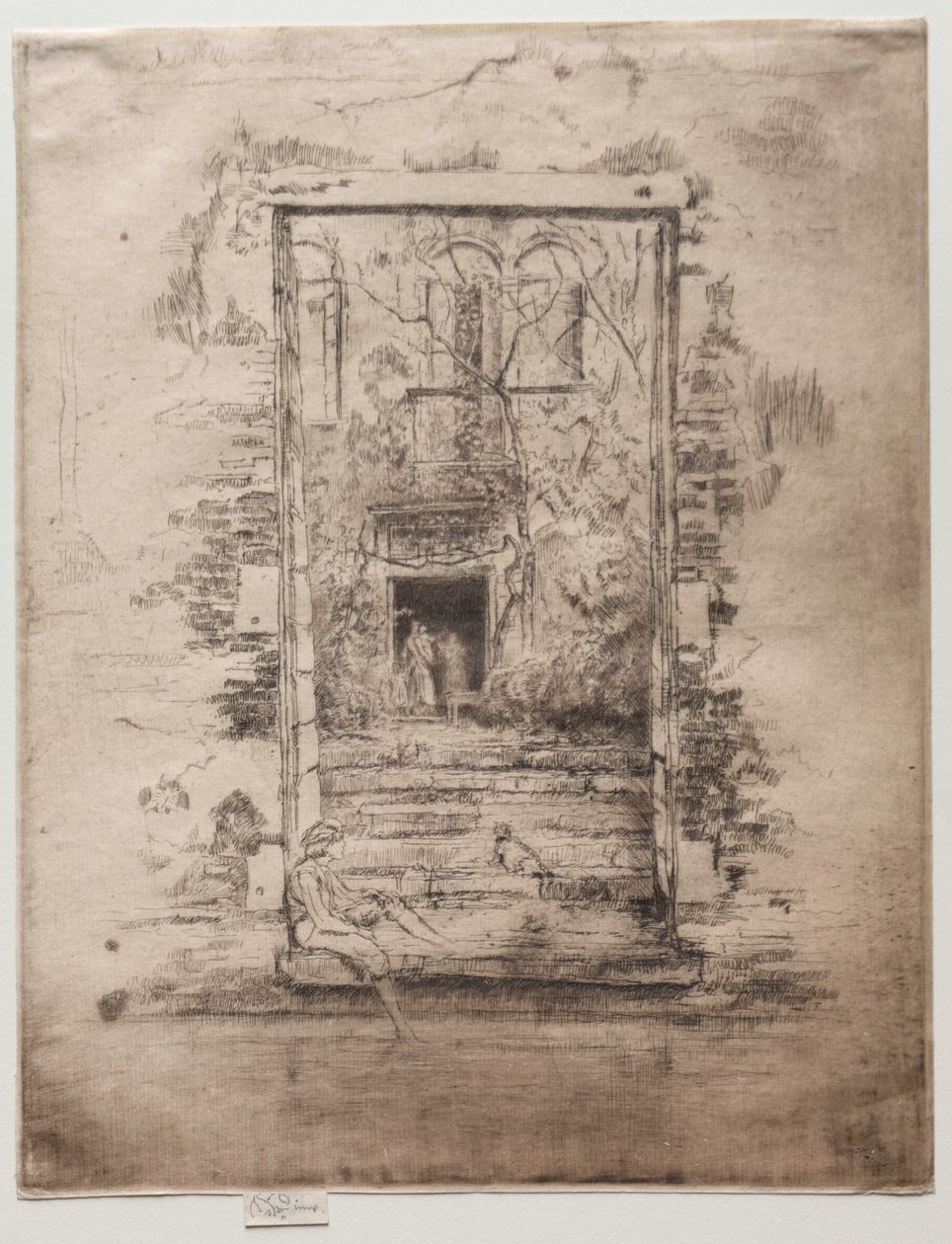 O Jardim. de James Abbott McNeill Whistler