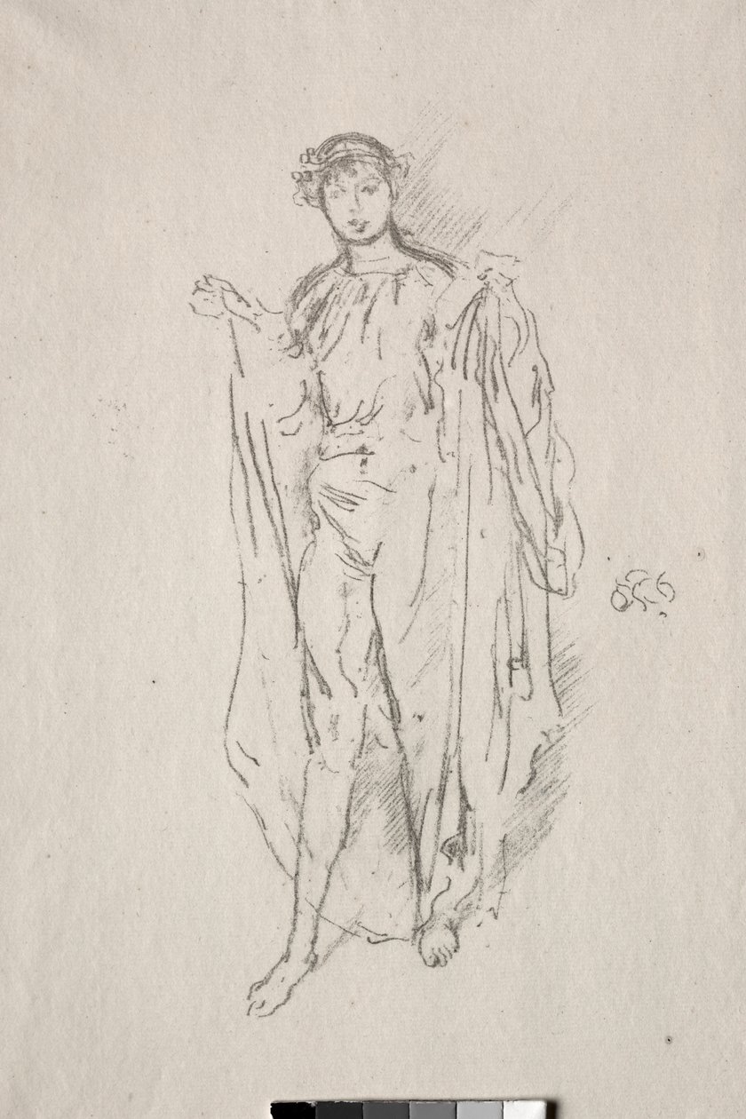 A garota. de James Abbott McNeill Whistler