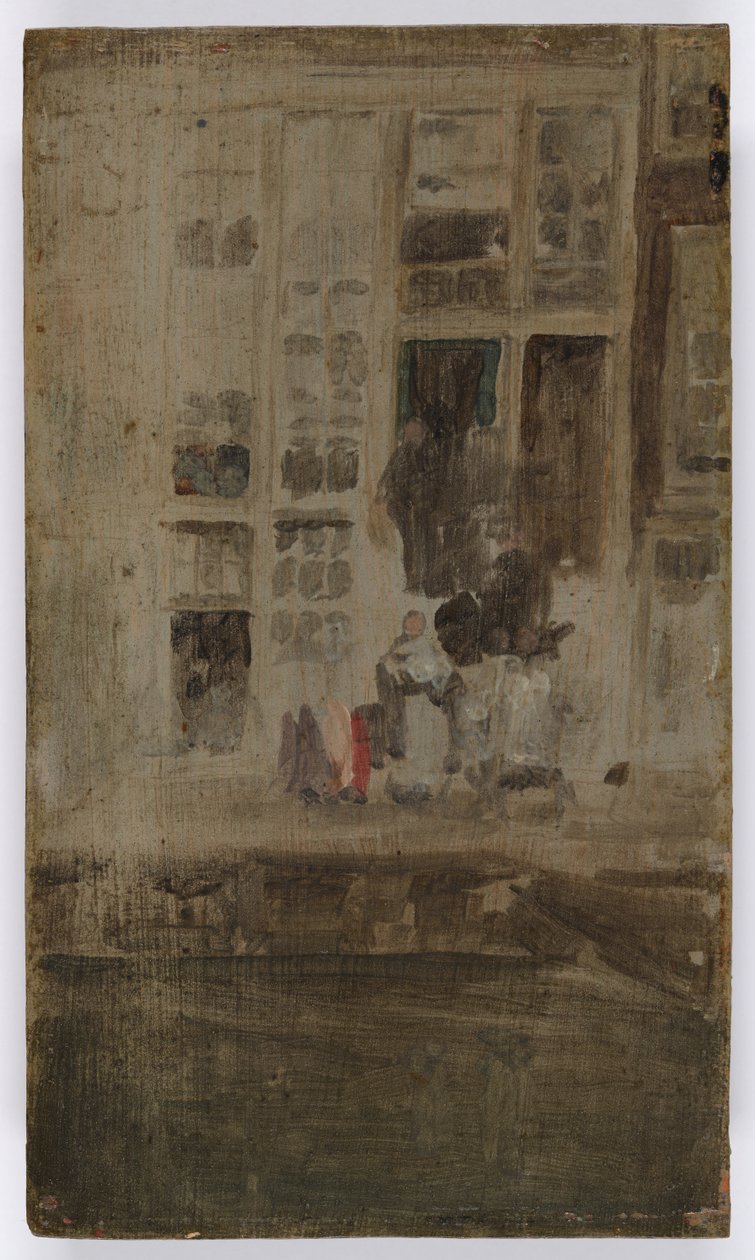 A Casa Cinzenta de James Abbott McNeill Whistler