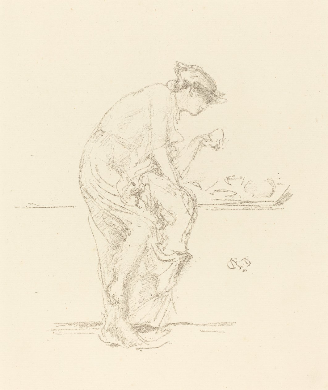 O Horóscopo, c. 1889. de James Abbott McNeill Whistler