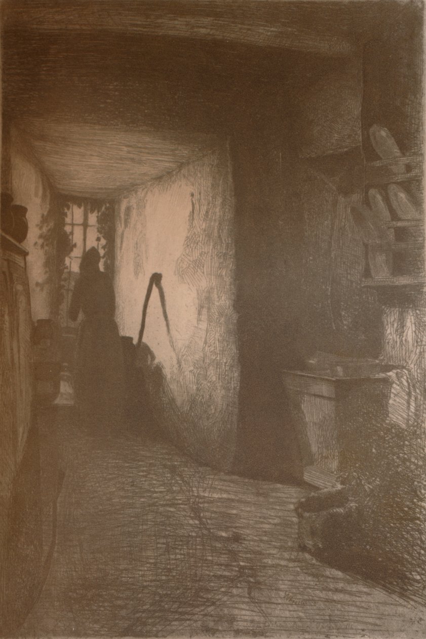 A cozinha, 1858, 1904 de James Abbott McNeill Whistler