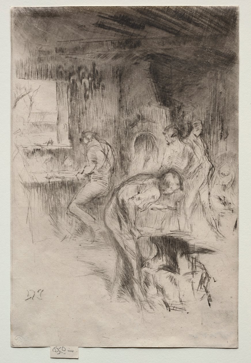 A Pequena Forja. de James Abbott McNeill Whistler