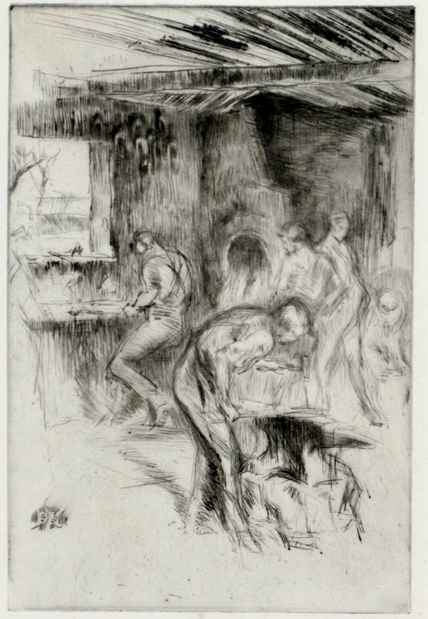 A pequena forja de James Abbott McNeill Whistler