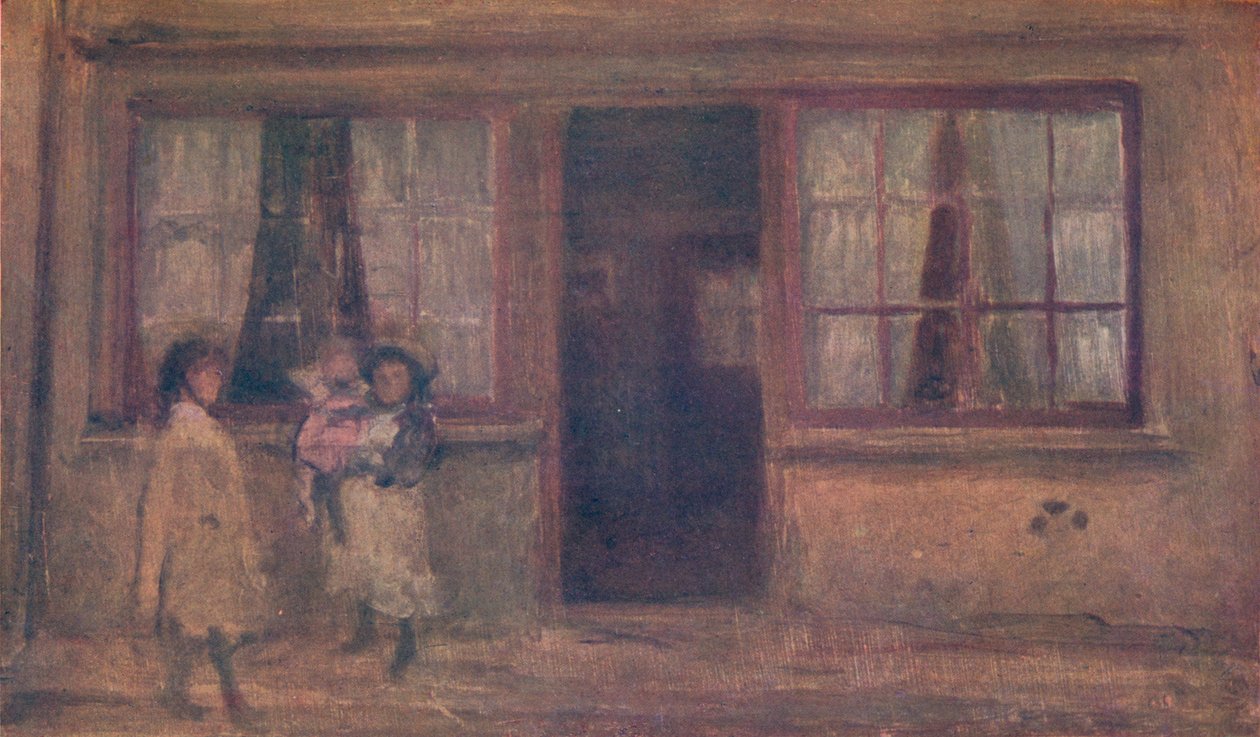 A Pequena Enfermeira, c1881, 1904 de James Abbott McNeill Whistler