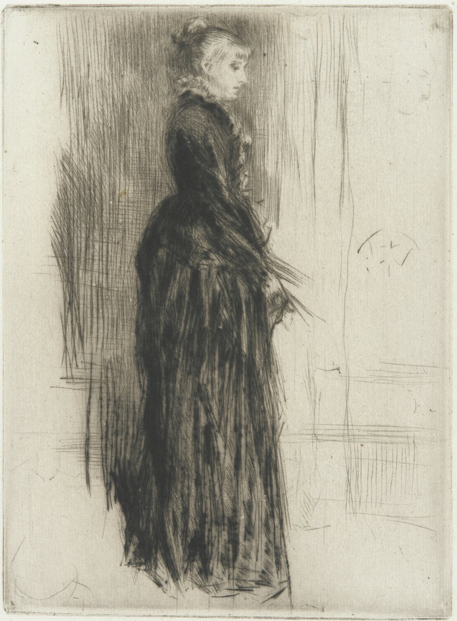 O vestidinho de veludo de James Abbott McNeill Whistler