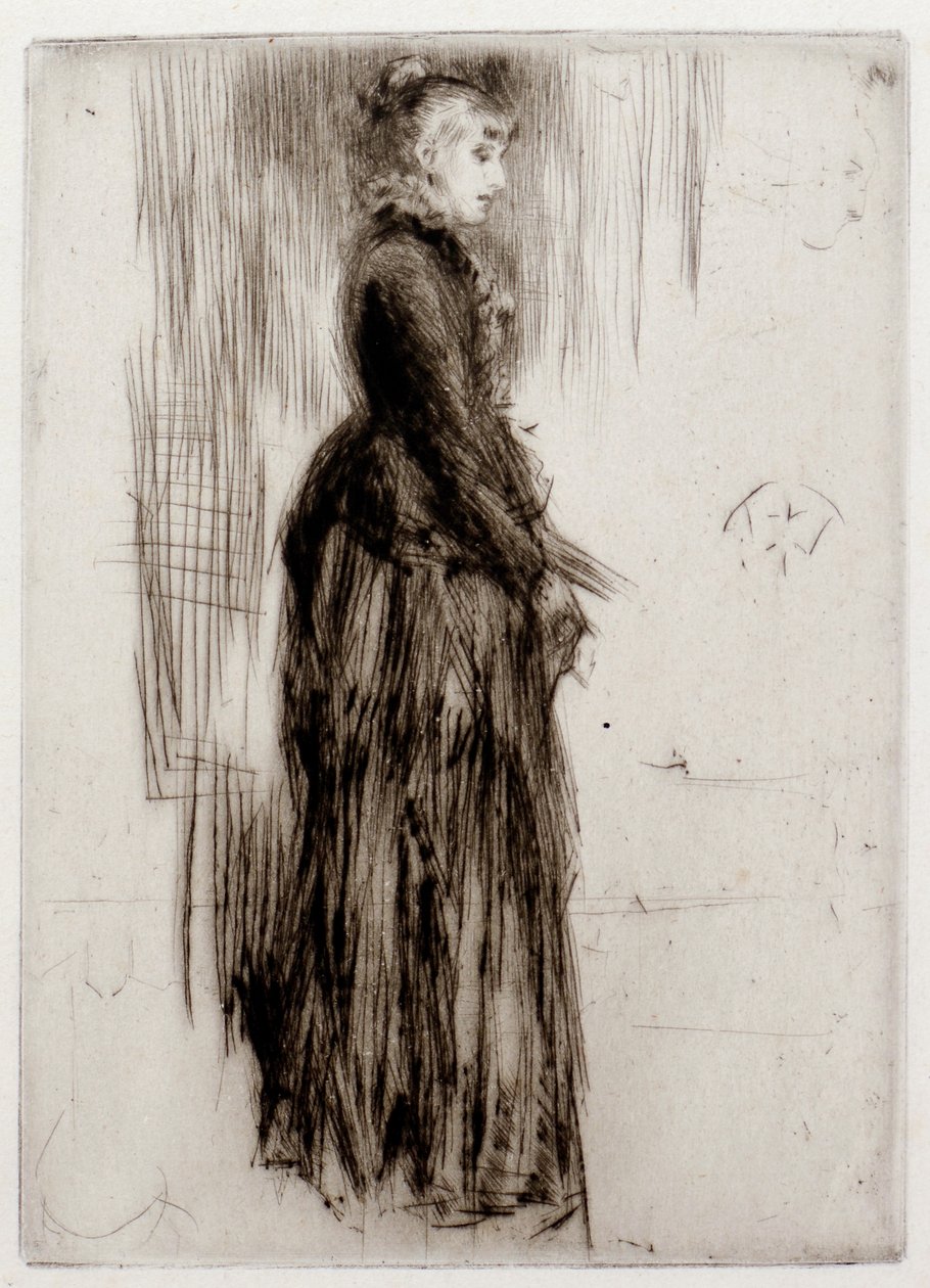 O vestidinho de veludo de James Abbott McNeill Whistler