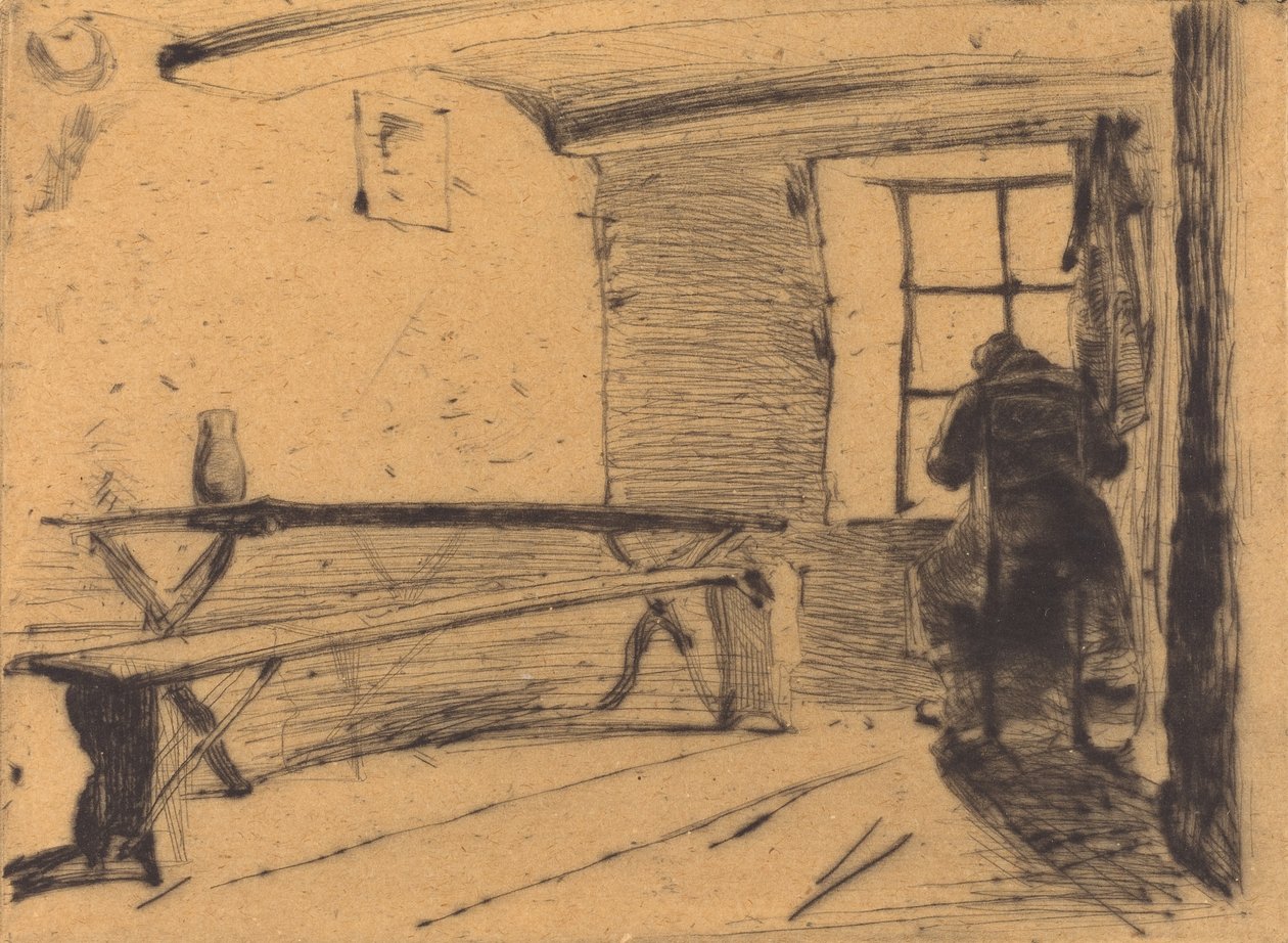 The Miser, c. 1861. de James Abbott McNeill Whistler