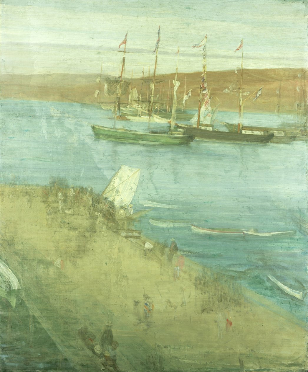 A manhã depois da revolução de James Abbott McNeill Whistler