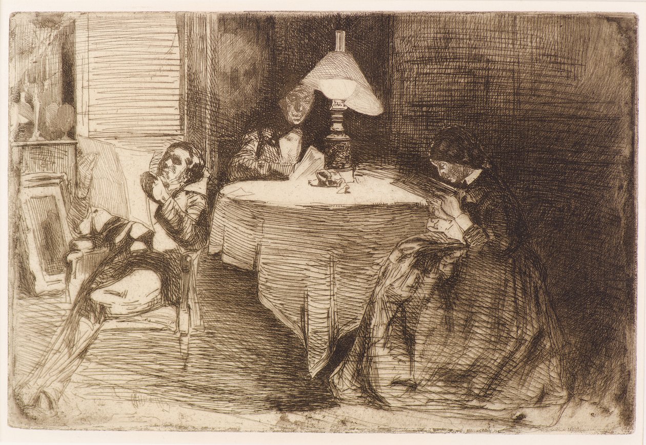 A Sala da Música de James Abbott McNeill Whistler