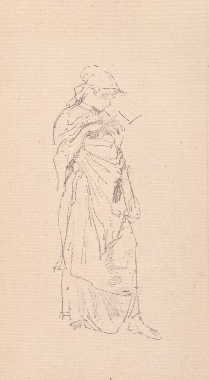 The Novel - Girl Reading, 1890. de James Abbott McNeill Whistler