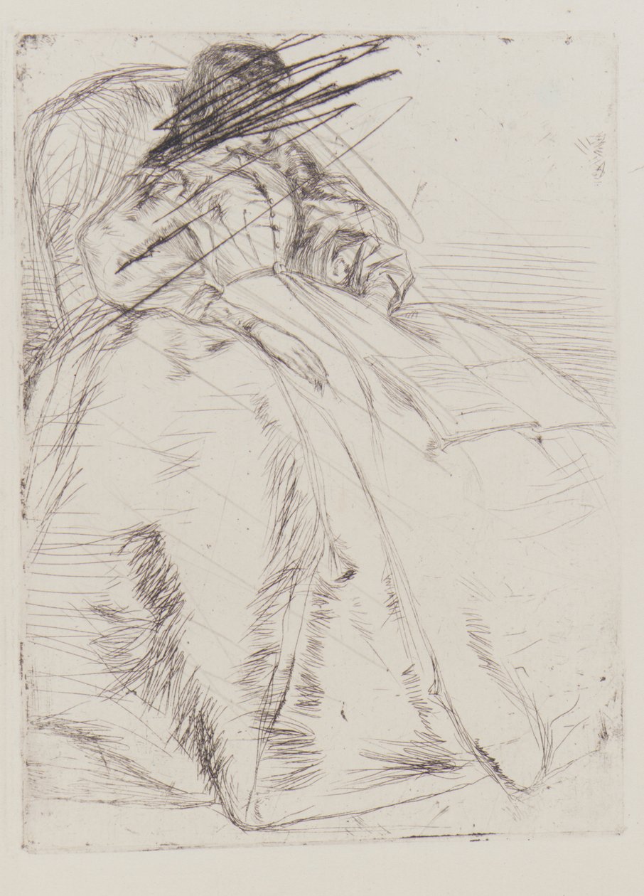 The Open Book, 1861. de James Abbott McNeill Whistler
