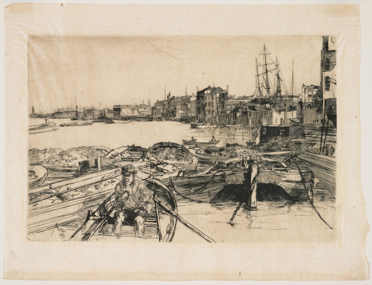 O lago de James Abbott McNeill Whistler