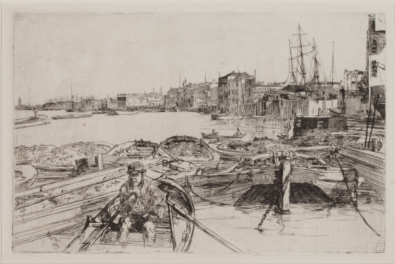 A piscina de James Abbott McNeill Whistler