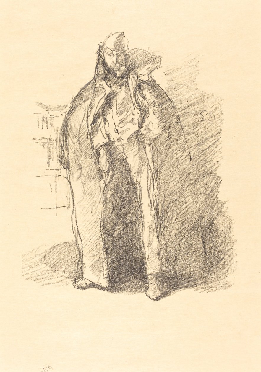 O Schube russo, 1896. de James Abbott McNeill Whistler