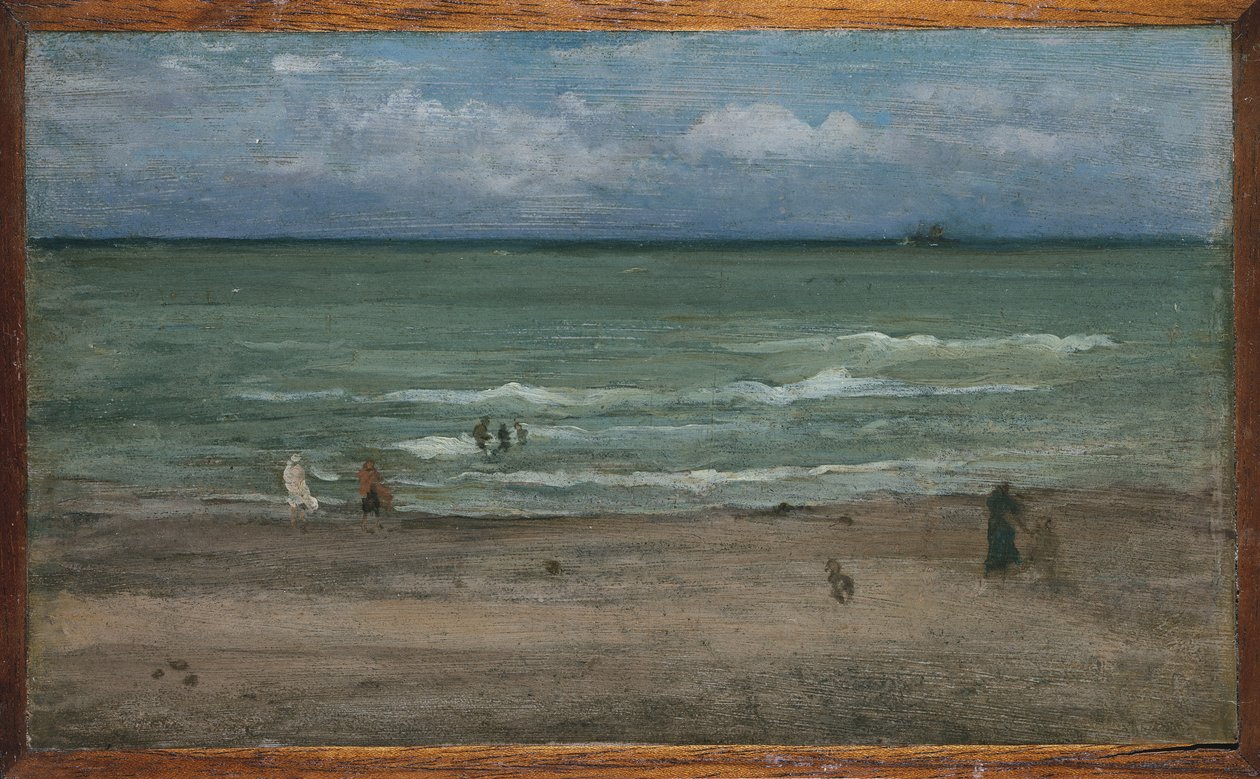 O mar, Pourville, 1899 de James Abbott McNeill Whistler
