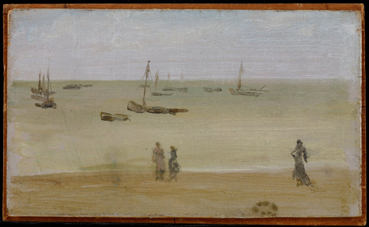 Beira do mar de James Abbott McNeill Whistler