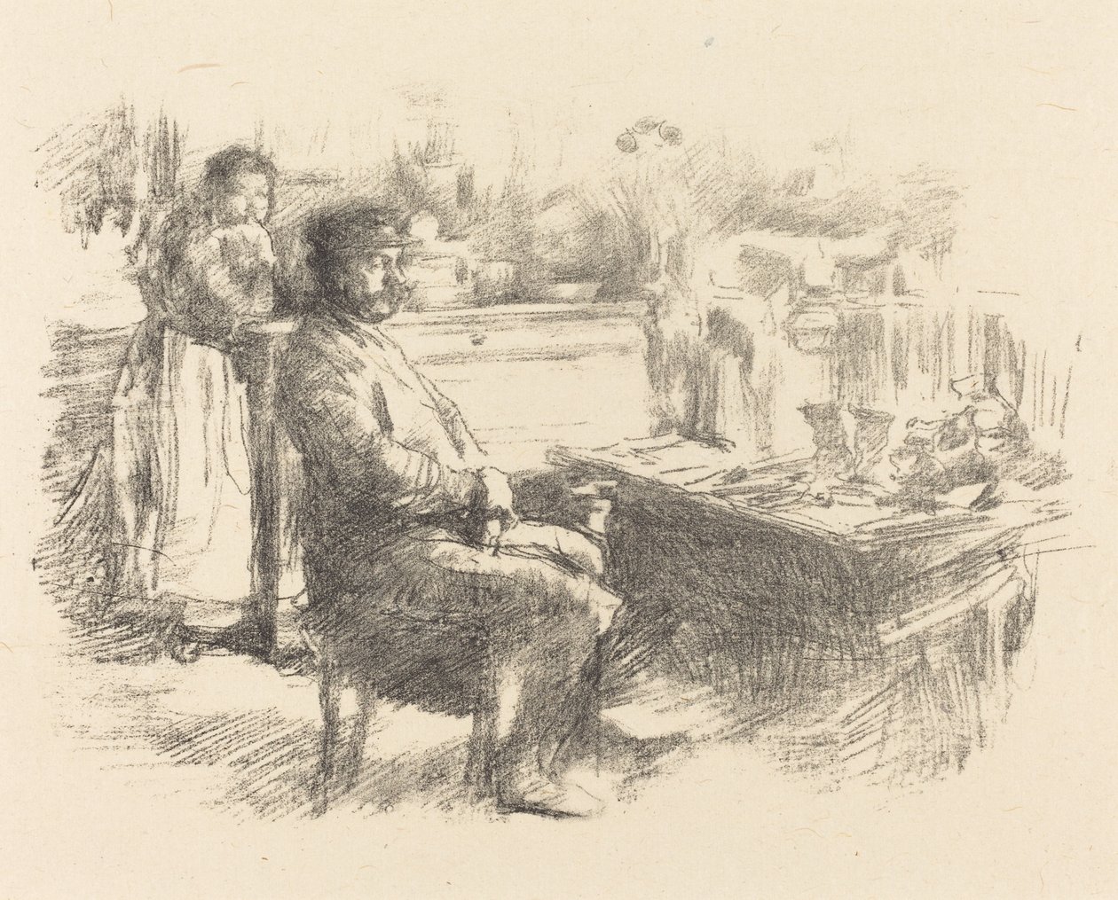 O sapateiro, 1896. de James Abbott McNeill Whistler