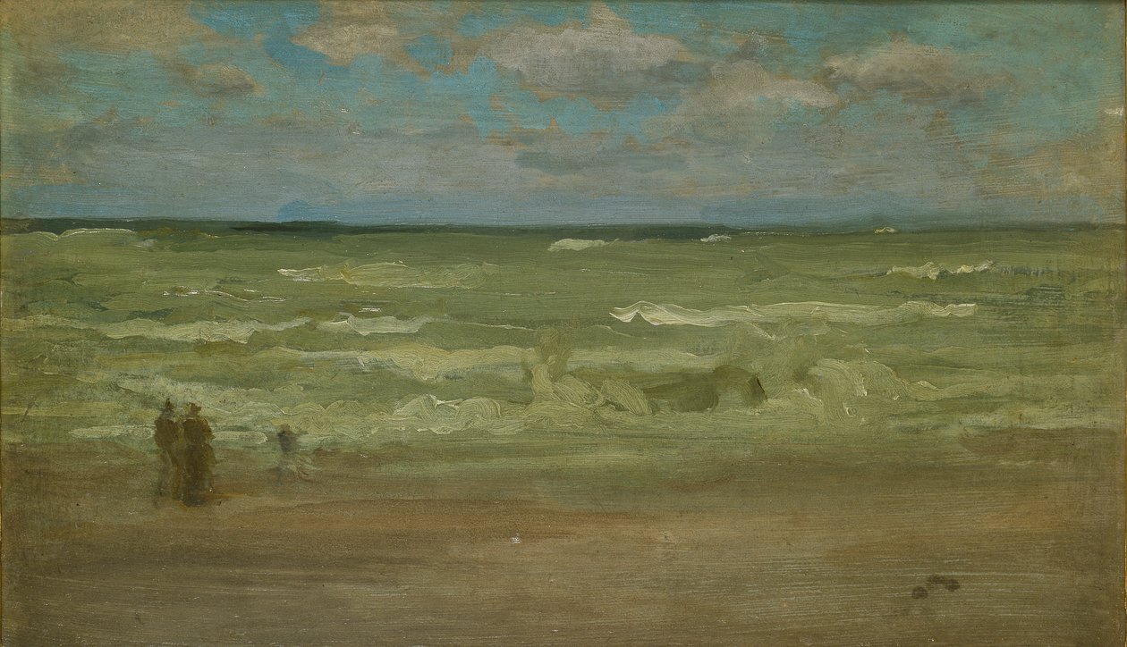 The Shore, Pourville, 1899 de James Abbott McNeill Whistler